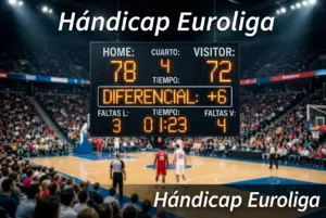 Hándicap Euroliga Baloncesto: Mecánica, Datos y Estrategia